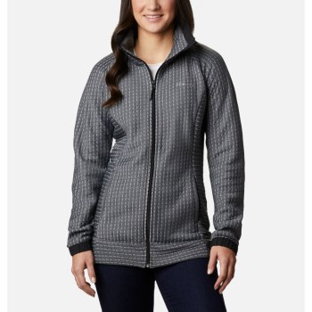 Columbia Saturday Trail Full Zip, Chamarras Negros Para Mujer | 598210-EQM